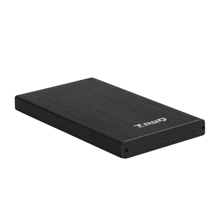 TooQ CAIXA HDD 2,5" SATA A USB 2.0/USB 3.0 PRETA