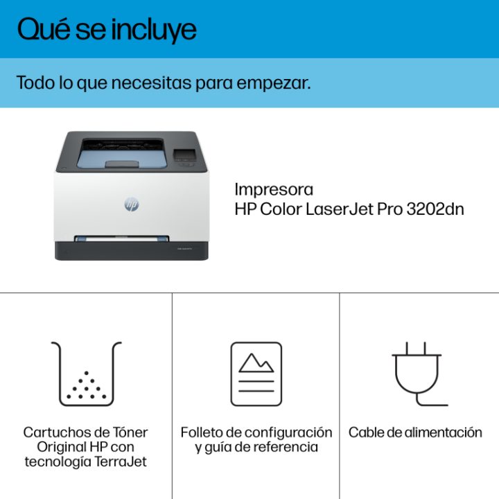 HP Color LaserJet Pro 3202dn Printer