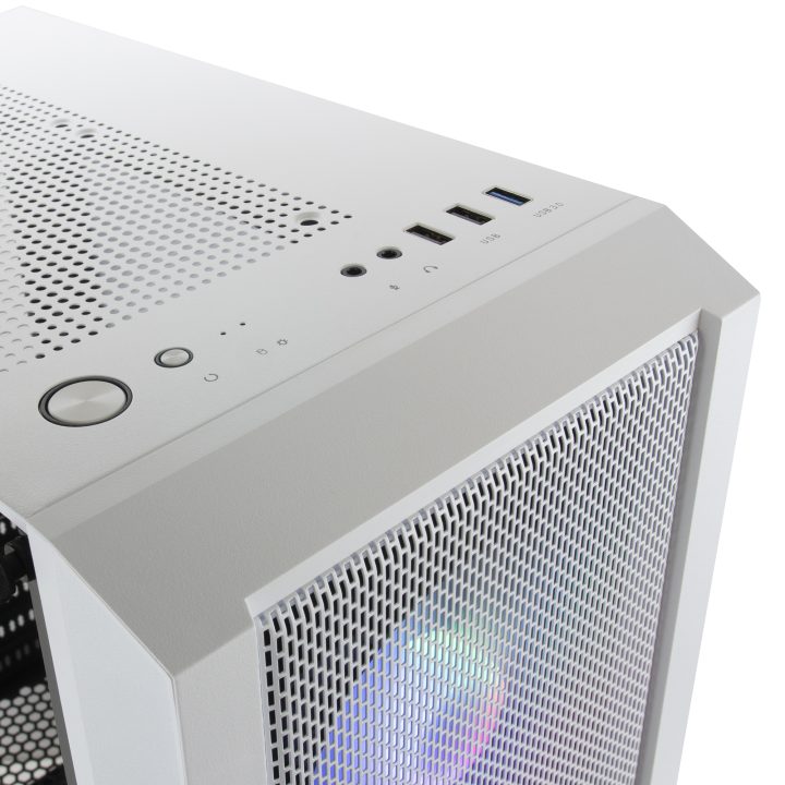 Mars Gaming MC-C, Caja PC ATX, Panel Frontal Metal-Mesh, Cristal…