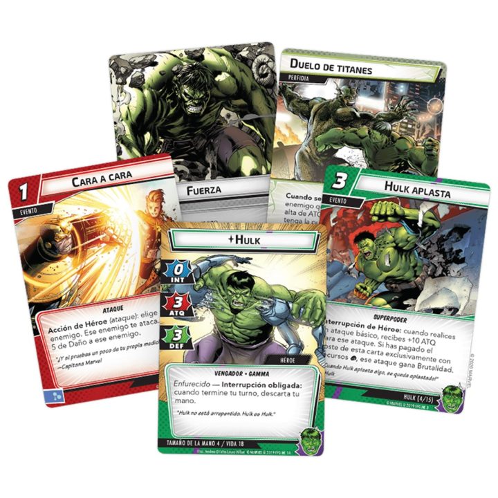 Asmodee Marvel Champions Board Game Hulk PEGI 14 (MC09ES)