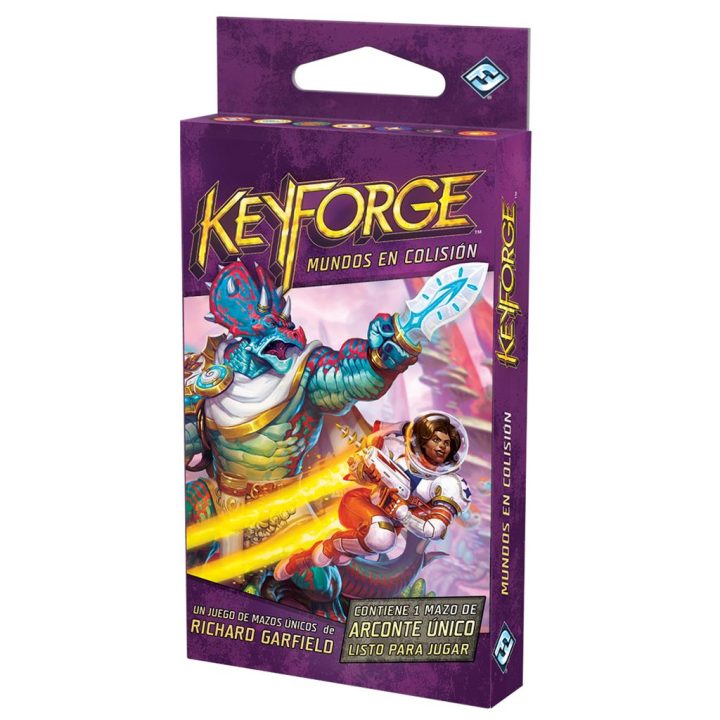 Asmodee KeyForge Board Game Worlds Collide Deck PEGI 14 (KF05ES)