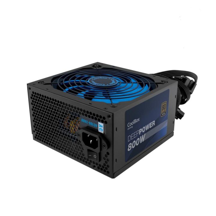 CoolBox GAMING ATX POWER SUPPLY DEEPPOWER-800 80+BRONZE (100V-240V)