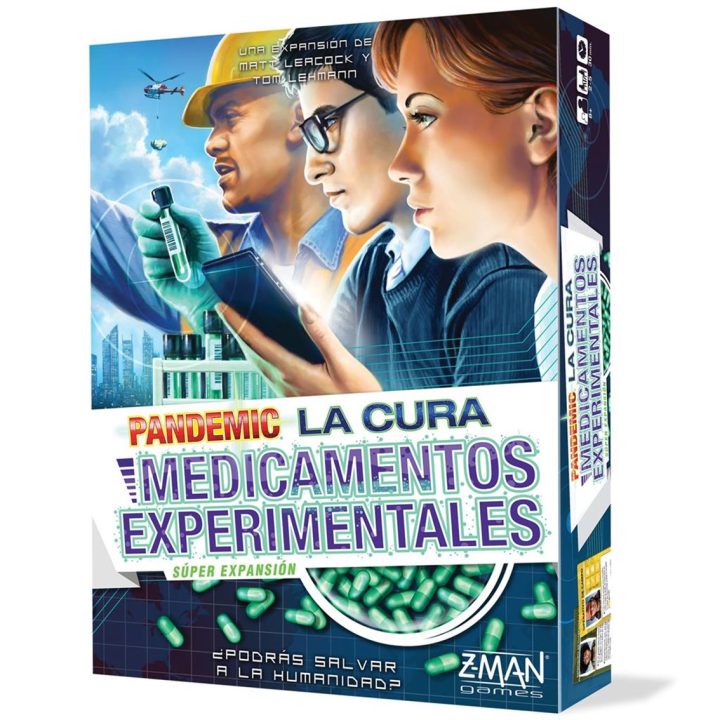Asmodee Juego de mesa pandemic la cura expansion medicamentos…