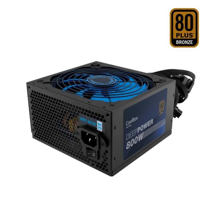 CoolBox GAMING FUENTE DE ALIMENTACION ATX DEEPPOWER-800 80+BRONZE…