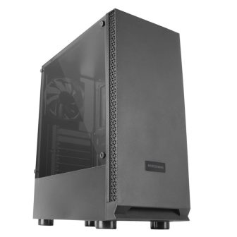 Mars Gaming MCN2, ATX Gaming PC Case, Full Side Window, Front Mesh…