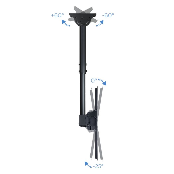 TooQ LPCE1155TSLI-B 55" Black Digital Signage Display Mount