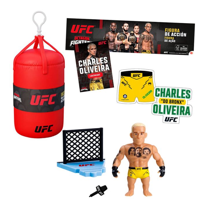 Bizak UFC Articulated Action Figure 7-5 cm + Fighting Set 1 Random…