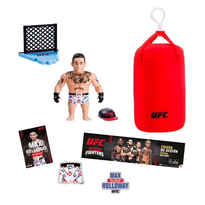 Bizak UFC Articulated Action Figure 7-5 cm + Fighting Set 1 Random…
