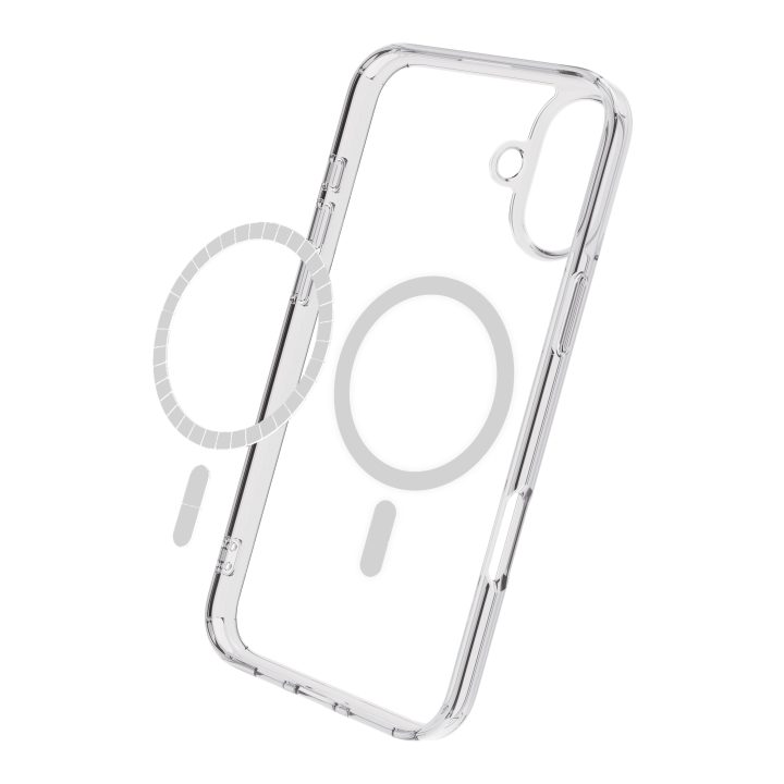 Muvit recycletek MagSafe Case for Apple iPhone 16 Plus Transparent…