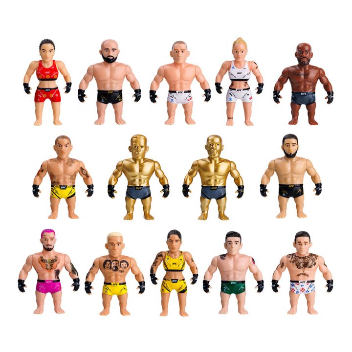 Bizak Ufc saco de pancada figura articulada 7-5 cm + set de luta 1…