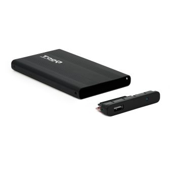 TooQ 2.5" SATA to USB 2.0 HDD Enclosure Black