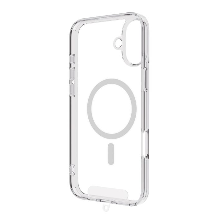 Muvit recycletek MagSafe Case for Apple iPhone 16 Plus Transparent…