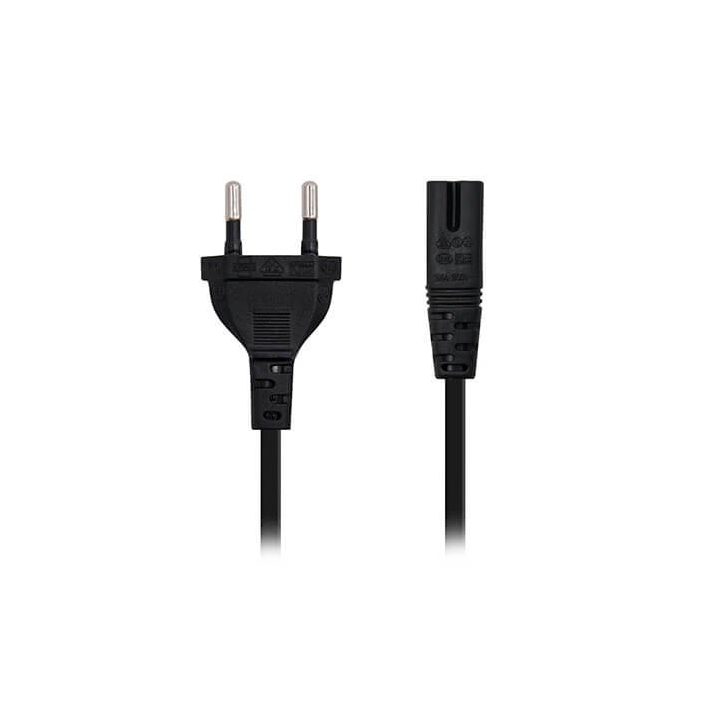 Nanocable 10.22.0402 cable de transmisión Negro 1,5 m CEE7/16 C7…