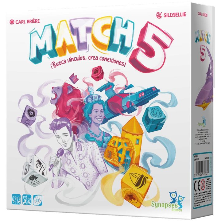 Asmodee Juego de mesa match 5 pegi 10 (MAT01ES)