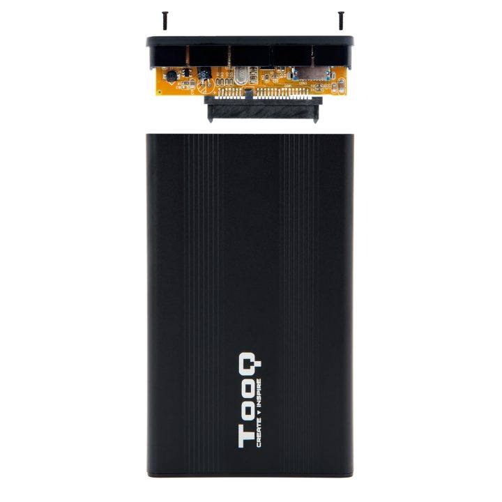 TooQ 2.5" SATA to USB 2.0 HDD Enclosure Black