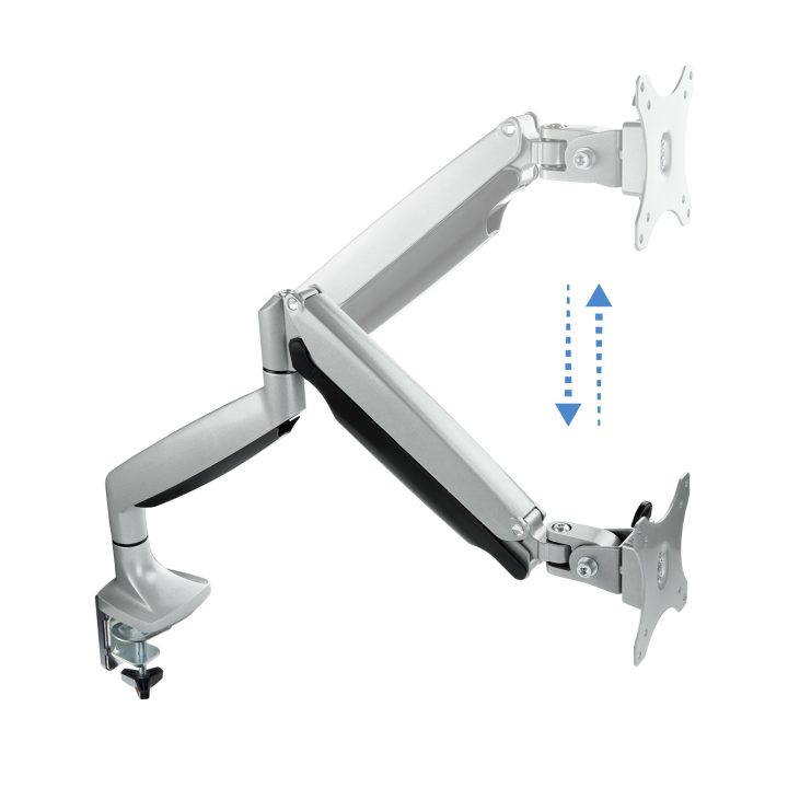 TooQ Soporte de Mesa Giratorio e Inclinable para Pantalla (Monitor /…