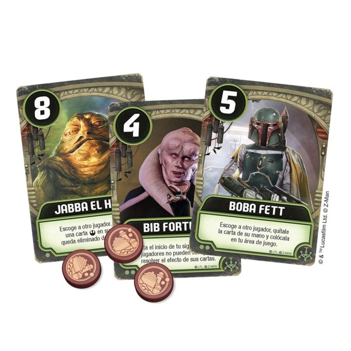 Asmodee Juego de mesa star wars palacio de jabba pegi 10 (ZLL03ES)