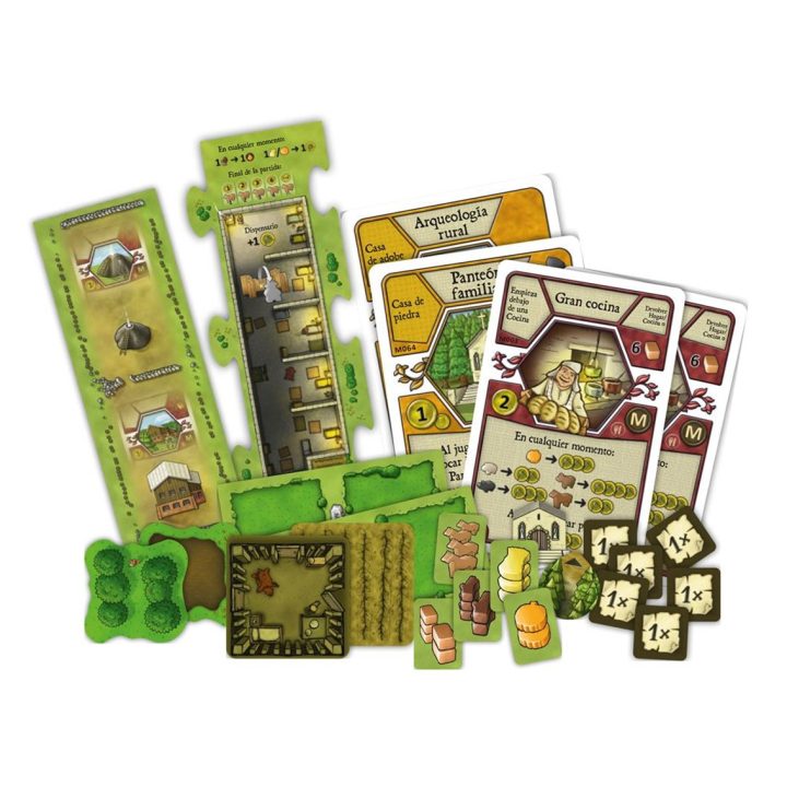 Asmodee Jogo de mesa Agrícola Bosques e Pântanos PEGI 12 (LKGAG02ES)