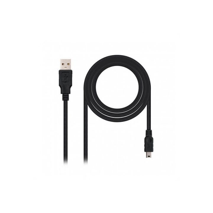 Nanocable USB 2.0 Cable, Type A/M - Mini USB 5PIN/M, 1.8 m