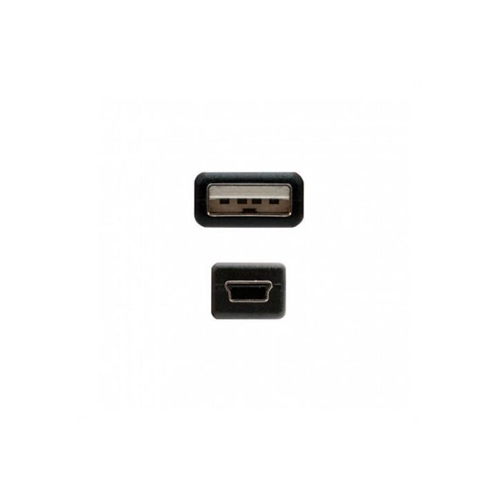 Nanocable CABLE USB 2.0, TIPO A/M-MINI USB 5PIN/M, 1,8 M