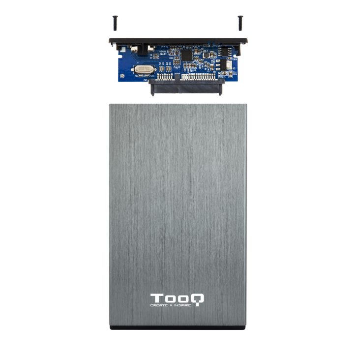 TooQ TQE-2527G caixa para disco rígido externo Caixa de disco rígido…