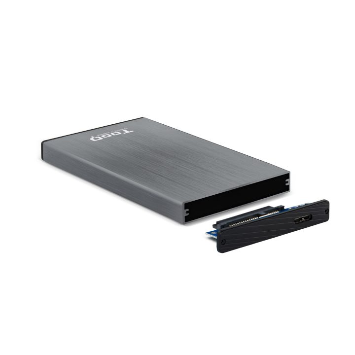 TooQ TQE-2527G caja para disco duro externo Caja de disco duro (HDD)…