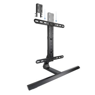 TooQ DB3265F-B 65" TV Stand Black
