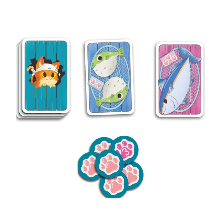 Asmodee Fish & Katz board game recommended age 6 years (HBFK01ES)