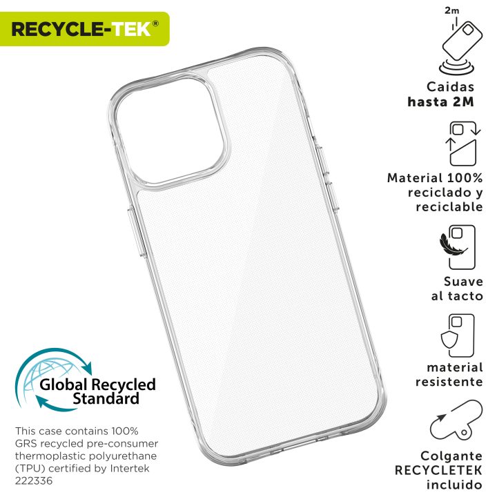 Capa Muvit shockproof 2m para Apple iPhone 16 pro max transparente…