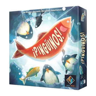 Asmodee Board Game ¡pingüinos! Recommended age 8 years (NMG60120ES)
