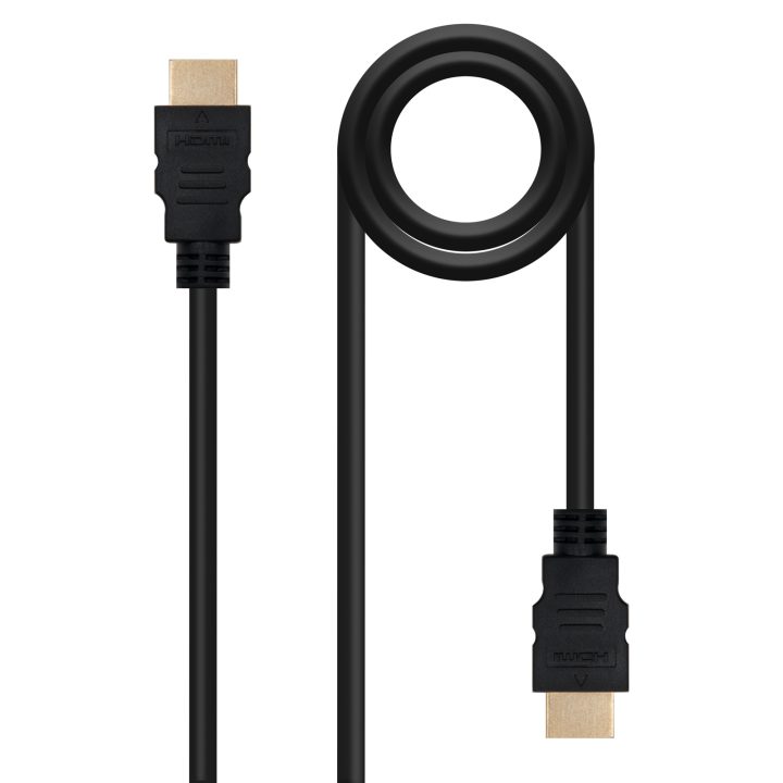 Nanocable Cabo HDMI V1.4 Alta Velocidade / HEC), A/M-A/M, Preto, 1,5 m