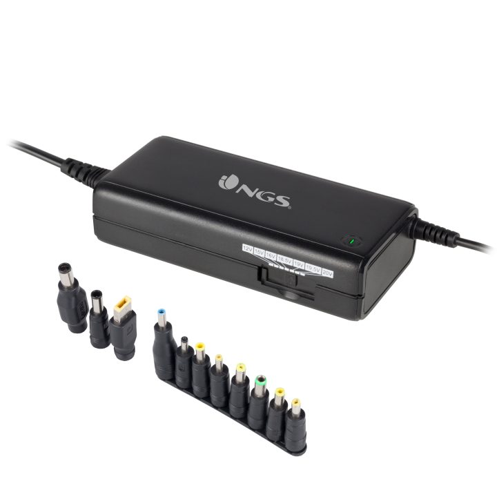 NGS Ban adaptador e inversor de corrente Interior 90 W Preto