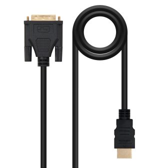 Nanocable CABLE DVI A HDMI DVI18+1/M-HDMI A/M 1,8 M