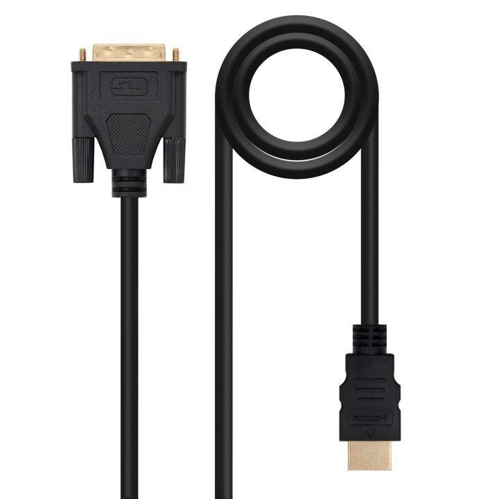 Nanocable DVI to HDMI Cable DVI18+1/M-HDMI A/M 1.8 m