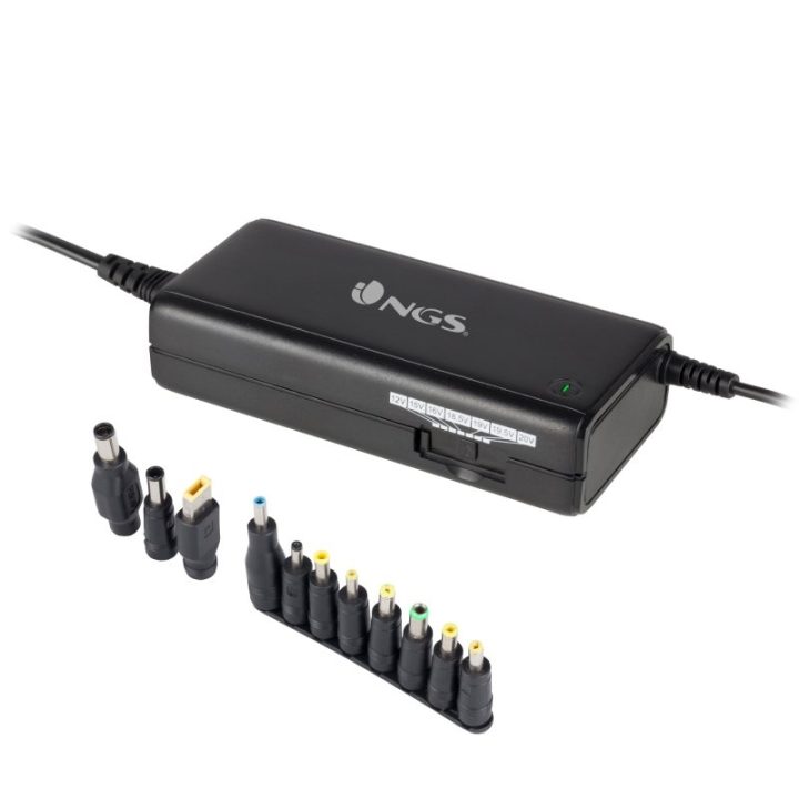 NGS Ban adaptador e inversor de corrente Interior 90 W Preto