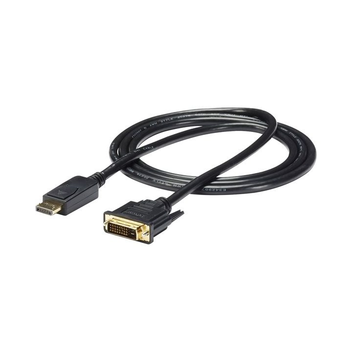 StarTech.com 1.8m DisplayPort to DVI Cable - 1080p Video -…