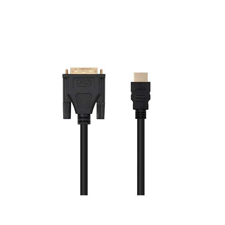 Nanocable CABLE DVI A HDMI DVI18+1/M-HDMI A/M 1,8 M