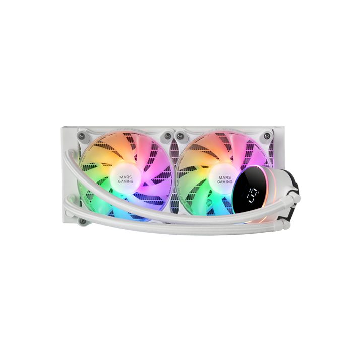 Mars Gaming ML-LCD240, Refrigeración Líquida AIO, TDP 500W, 2x…