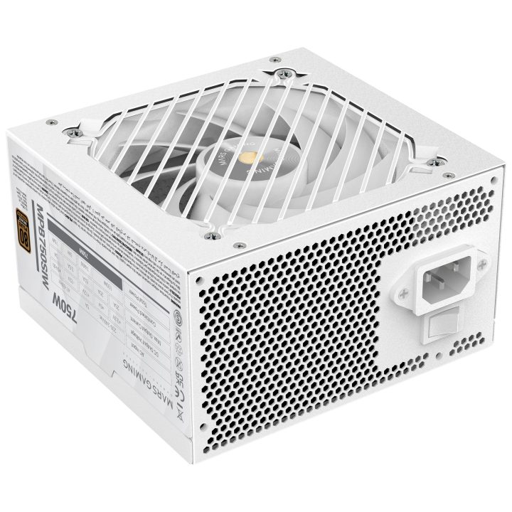 Mars Gaming MPB750SIW Power Supply Unit 750 W 24-pin ATX ATX White
