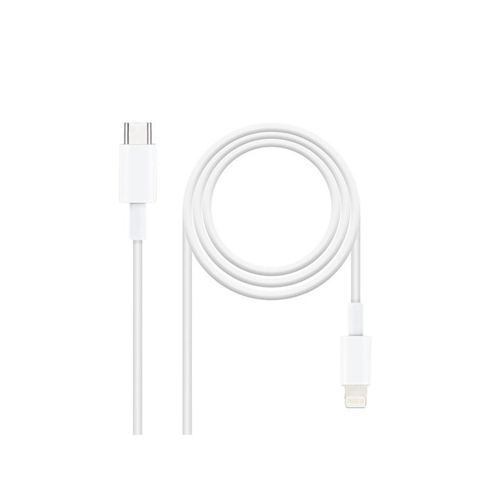 Nanocable Lightning to USB-C Cable, 50 cm