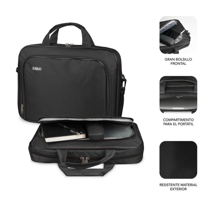 Subblim Maletín para Computador Oxford Laptop Bag 11-12,5" Preto…