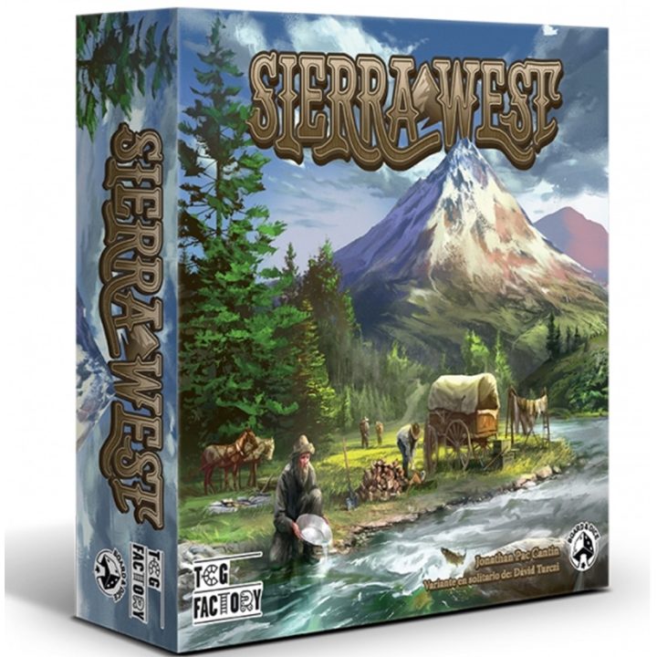 Sierra West Board Game in Spanish