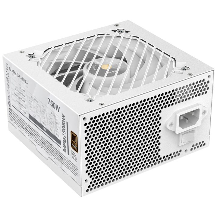 Mars Gaming MPB750SIW Power Supply Unit 750 W 24-pin ATX ATX White