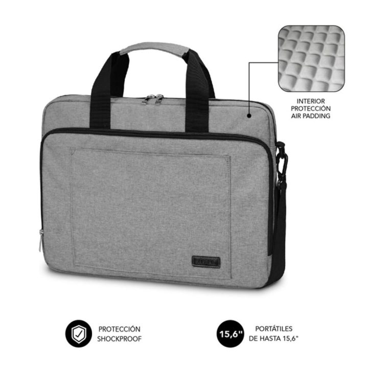 Maleta para portátil Subblim air padding 15,6 polegadas cinzenta…