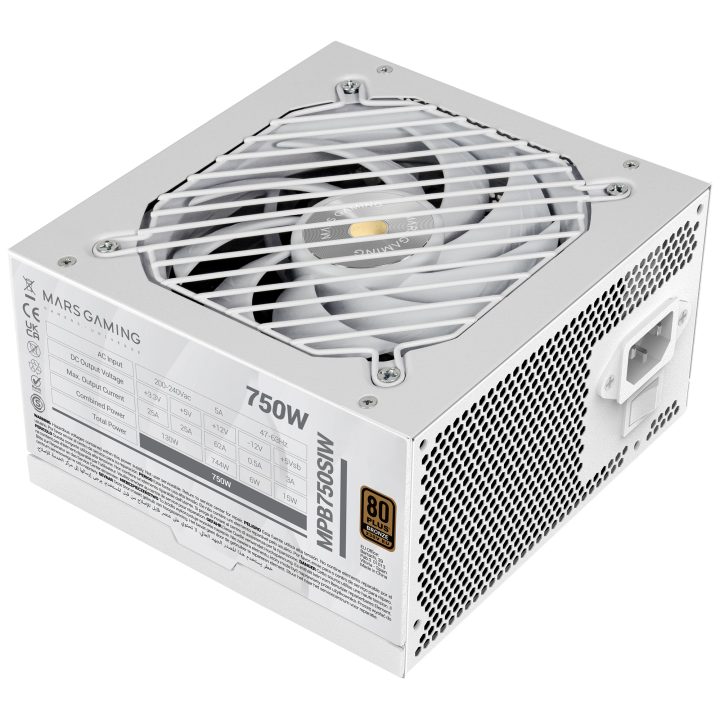 Mars Gaming MPB750SIW unidade de fonte de alimentação 750 W 24-pin…