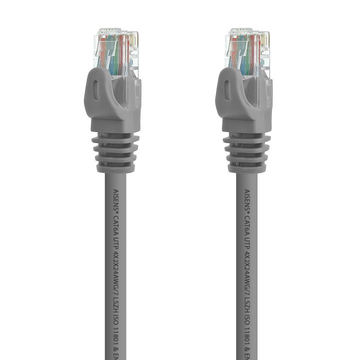AISENS A145-0329 Network Cable Gray 5 m Cat6a U/UTP (UTP)