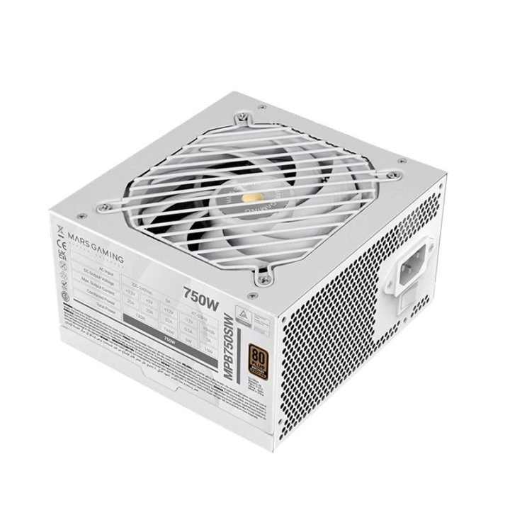 Mars Gaming MPB750SIW unidad de fuente de alimentación 750 W 24-pin…