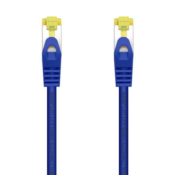 AISENS A146-0476 Blue Network Cable 0.25 m Cat7 S/FTP (S-STP) Around