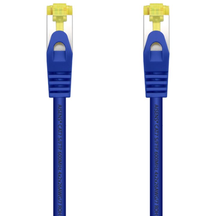 AISENS A146-0476 Blue Network Cable 0.25 m Cat7 S/FTP (S-STP) Around