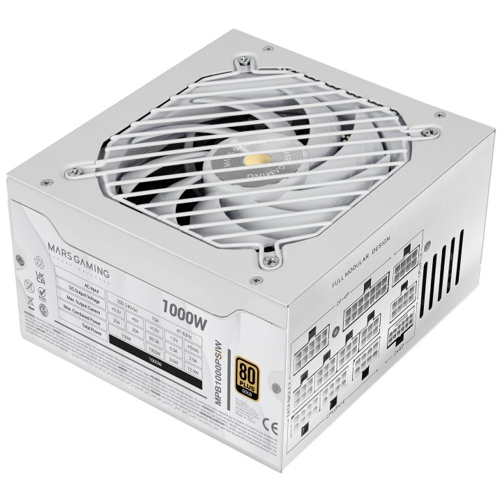 Mars Gaming MPB1000PSIW unidade de fonte de alimentação 1000 W 24-pin…